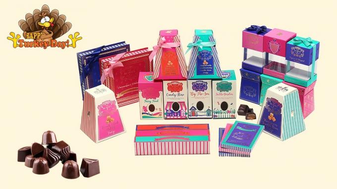 Schokoladenverpacken der Luxusentwurfsschokoladenkästen kundenspezifisches Papp