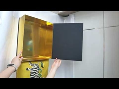 Wholesale Customized Big Size Gold Special Paper Box Packaging For Pillow